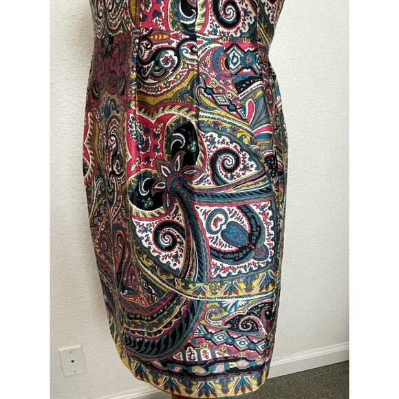 Nanette Lepore Dress Mini Sheath Silk Multicolor Print - Picture 6 of 12